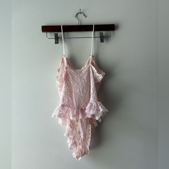 Vintage light pink laced baby doll size S - Picture 7 of 7